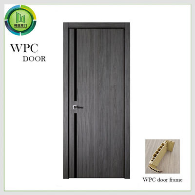 Bom preço. Portas internas amigáveis da sala de visitas de Eco, porta de madeira resistente da térmita WPC on-line