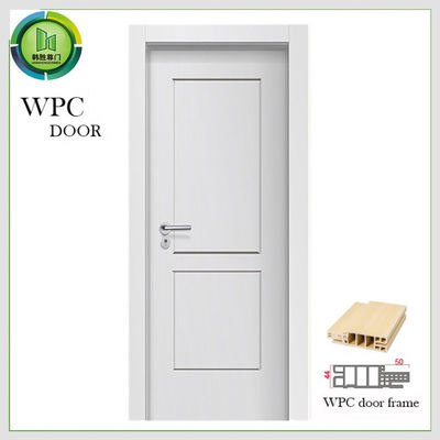 Bom preço. Da porta avaliado 700mm da pintura WPC do fogo uso composto impermeável do quarto da largura on-line