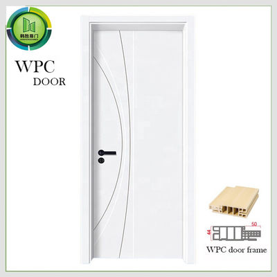 Bom preço. ISO9001 Certified WPC Interior Door with Mortise Lock and Cylinder Lock Options on-line