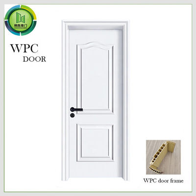Bom preço. Chama composta da porta de madeira oca da pintura WPC - uso retardador da casa de campo on-line