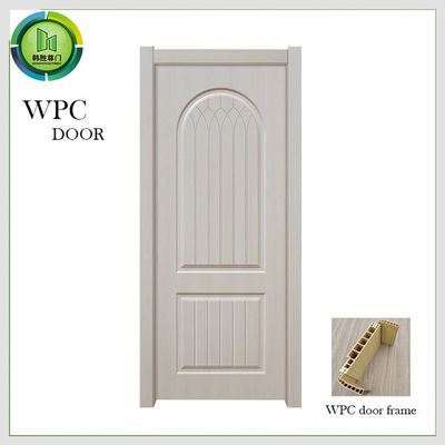 Bom preço. Pintura resistente dentro das portas, porta da pressão de entrada da pintura do ODM WPC on-line