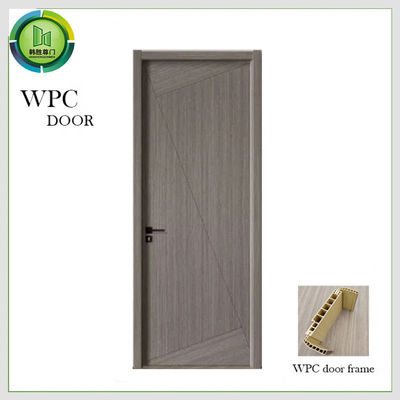 Bom preço. Anti porta impermeável flamejante do PVC, largura da porta 900mm do banheiro da madeira maciça on-line