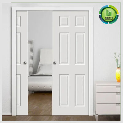 Bom preço. Pintura porta WPC porta composta moderna projetada para espaços interiores com resistência à umidade e características de baixa manutenção on-line