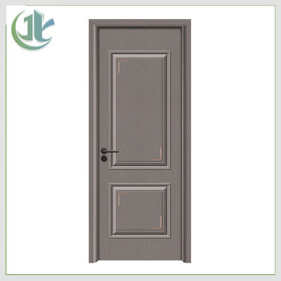 Bom preço. O OEM liso da porta do PVC WPC da anti umidade torna ôco o uso interior do apartamento on-line