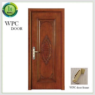 Bom preço. Porta reciclável para o banheiro, porta lisa do à prova de água da sala de ISO9001 WPC on-line