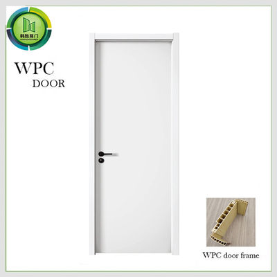Bom preço. Porta WPC Resistente à Umidade, Porta Oca WPC com Design à Prova de Som, Porta Oca Composta com Isolamento Térmico on-line