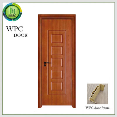 Bom preço. Porta lisa à prova de som do ODM WPC que arfa o uso de superfície terminado do apartamento on-line