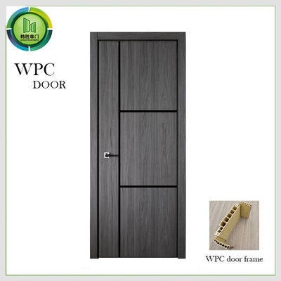 Bom preço. Porta oca composta plástica de madeira de WPC on-line