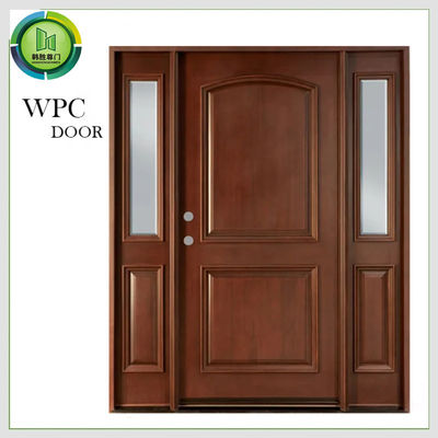 Bom preço. O fogo interno de WPC avaliou a largura das portas dobro 1200mm com vidro on-line