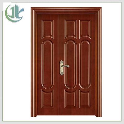 Bom preço. Portas compostas do dobro do estilo WPC da casa, portas dobro à prova de som desiguais on-line