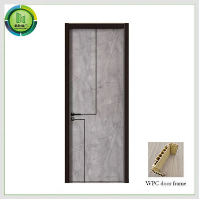 Bom preço. Portas internas do à prova de água UPVC on-line