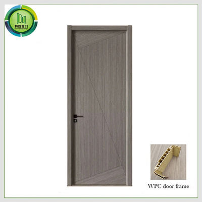 Bom preço. Porta à prova de som resistente da térmita UPVC, largura Readymade das portas 900mm de Wpc on-line