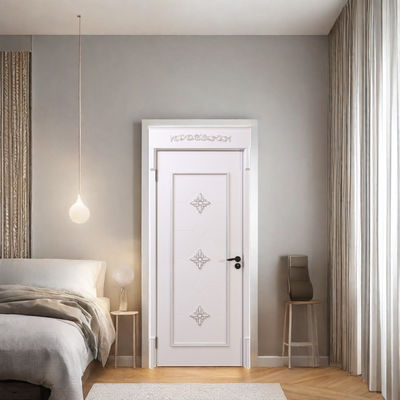Bom preço. Modern and Durable WPC Interior Door for Residential and Commercial Direct Selling Formaldehyde-Free and Low Maintenance on-line