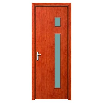 Bom preço. Porta de vidro WPC para espaços residenciais e comerciais modernos on-line