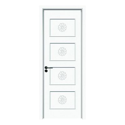 Bom preço. Pintura porta WPC resistente à umidade dura porta interior com excelente isolamento térmico e projeto insonorizado para espaços modernos on-line