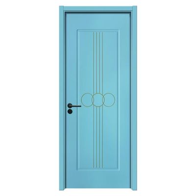 Bom preço. Porta WPC oca, à prova de som, resistente à humidade e de baixa manutenção para interiores modernos on-line