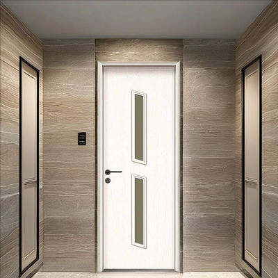 Bom preço. Porta de Vidro WPC Ecológica com Espessura de 35/45mm, à Prova de Cupins e Isolamento Térmico para Espaços Modernos on-line