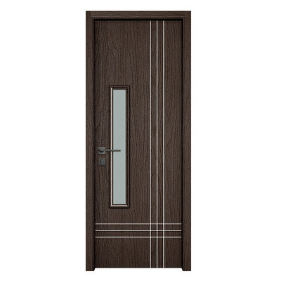 Bom preço. Dimensão personalizada Termitas à prova de calor isolamento porta de vidro WPC para interiores modernos on-line