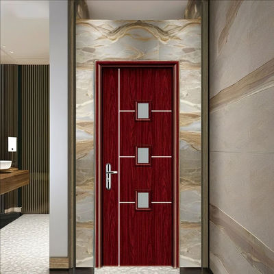 Bom preço. Porta de vidro WPC durável com estrutura resistente à umidade e apodrecimento, ideal para aplicações interiores elegantes e sustentáveis on-line