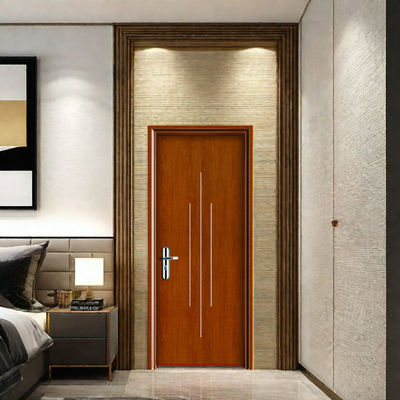 Bom preço. Porta Oca de WPC Durável com 45mm de Espessura, Isolamento Acústico de 40dB e Resistência a Cupins para Interiores Modernos on-line