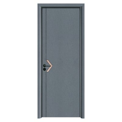 Bom preço. Porta Oca WPC Resistente à Umidade e à Decomposição com Isolamento Acústico e Retardante de Chamas para Espaços Interiores on-line