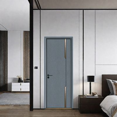 Bom preço. Porta Oca WPC porta compósita durável com construção livre de manutenção, excelente isolamento térmico e acabamentos de superfície personalizáveis on-line
