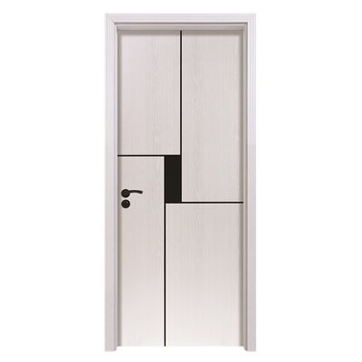 Bom preço. Porta WPC oca à prova d'água e anti-térmitas com espessura de 35mm/45mm e tamanho padrão de 2050*800*45mm on-line