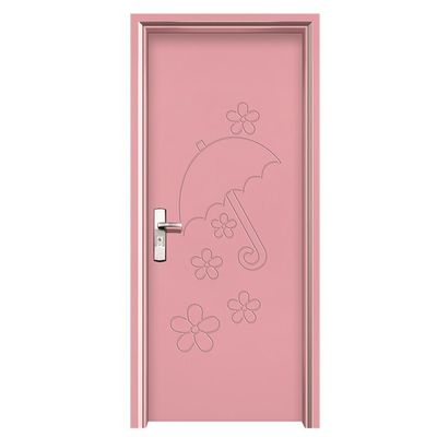 Bom preço. Porta WPC Oca de Tamanho Padrão 2050*700*45mm com 1 Ano de Garantia e Certificação ISO9001 on-line