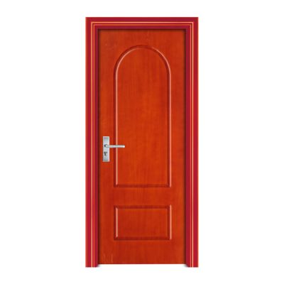 Bom preço. Porta interior de design moderno WPC com comprimento de 2100 mm e tratamentos de superfície lisos ou personalizados gravados on-line