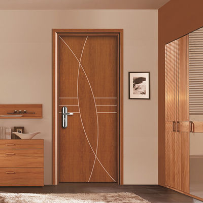 Bom preço. Porta Interior WPC Oca Impermeável e Resistente a Mofo com Isolamento Térmico para Interiores Modernos on-line