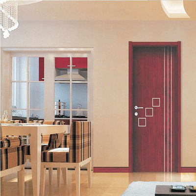 Bom preço. Portas ocas WPC de design moderno com isolamento térmico e fácil instalação para soluções interiores personalizáveis on-line