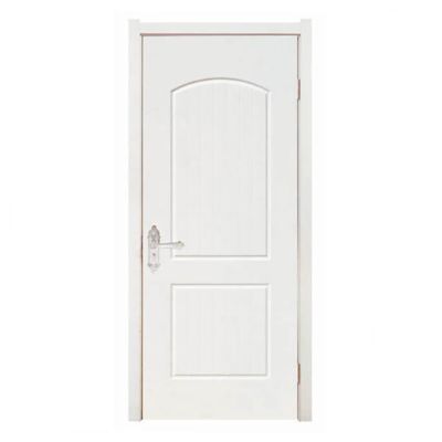 Pintura WPC porta durabilidade resistente à umidade porta oca com projeto insonorizado e tratamentos de superfície personalizáveis para residenciais