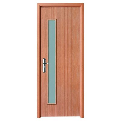 Bom preço. Porta de vidro WPC porta composta durável com design de núcleo oco ideal para aplicações interiores residenciais e comerciais on-line