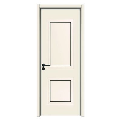 Bom preço. Porta WPC Oca Estável, Impermeável e à Prova de Fogo para Interiores Modernos on-line