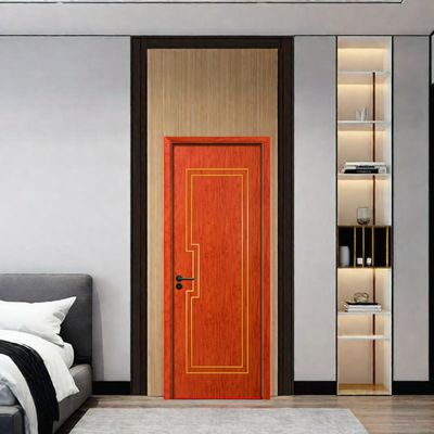 Bom preço. Porta Interior WPC com Novo Design 2025 para Espaços Modernos e Ecológicos Resistência e Estabilidade Superiores em comparação com Portas de Madeira Tradicionais Resistente à Umidade, Umidade e Decomposição on-line