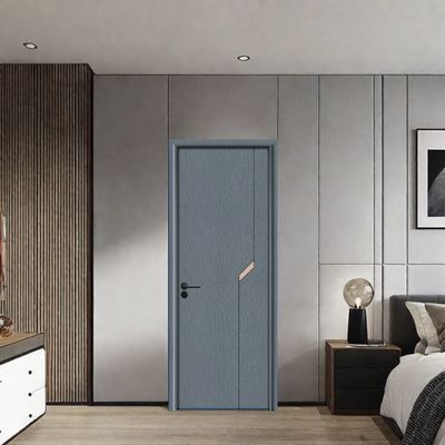 Bom preço. Porta Interior WPC Composta Durável Oca Resistente à Humidade Isolada Termicamente Adequada para Espaços Residenciais e Comerciais on-line