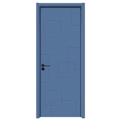 Porta oculta de WPC de alta durabilidade com umidade e resistência ao fogo projetada para espaços residenciais e comerciais interiores