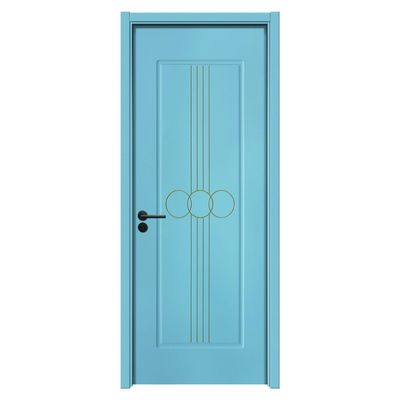 Bom preço. Pintura porta WPC resistente à umidade dura porta interior com excelente isolamento térmico e projeto insonorizado para espaços modernos on-line