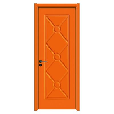 Bom preço. Pintura porta WPC porta oca ecológica com projeto insonorizado e excelente isolamento térmico para o interior on-line