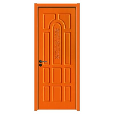 Bom preço. Porta WPC oca para pintura de tamanho padrão 2100*600*45mm com isolamento térmico e características anti-óleo on-line