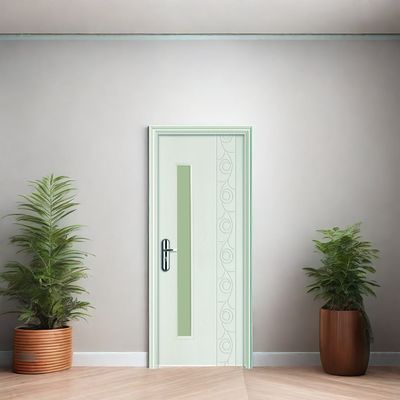 Porta oca WPC resistente à humidade e durável com isolamento térmico energético adequado para várias aplicações interiores