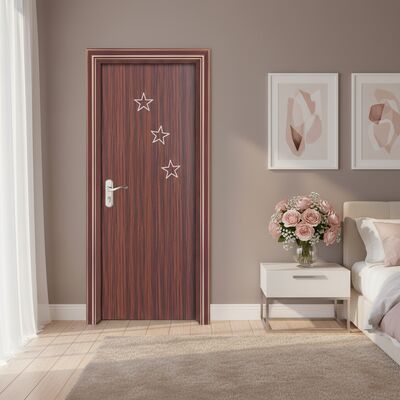 Porta Interior WPC Personalizável Resistente à Humidade com Estabilidade de Resistência Superior e Eficiência Energética