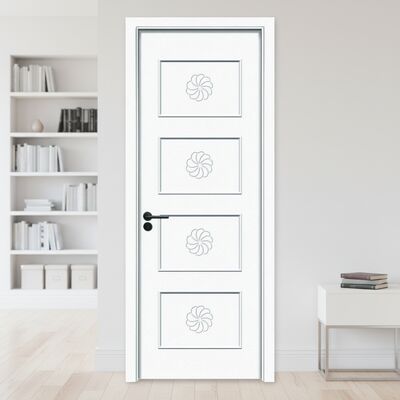 Bom preço. Porta oculta WPC para interiores modernos on-line