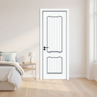 Bom preço. Pintura de porta de WPC com excelente isolamento térmico e resistência à umidade adequado para várias aplicações interiores on-line