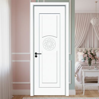 Bom preço. Pintura porta WPC resistente à umidade dura porta interior com excelente isolamento térmico e projeto insonorizado para espaços modernos on-line
