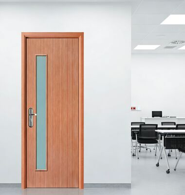 Bom preço. WPC porta oca projetada para interiores fornecendo isolamento térmico energético e resistência à umidade e podridão em vários ambientes de sala on-line