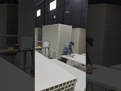 2100*800*45mm Redução de ruído à prova de insetos WPC portas interiores pintura livre