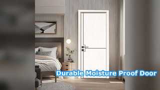 Interior resistente à umidade durável da porta oca WPC