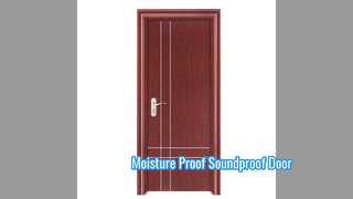 Durável à prova de som da umidade da porta oca de WPC