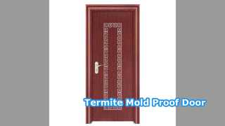 Bens ocos da prova do molde da térmita da porta de WPC